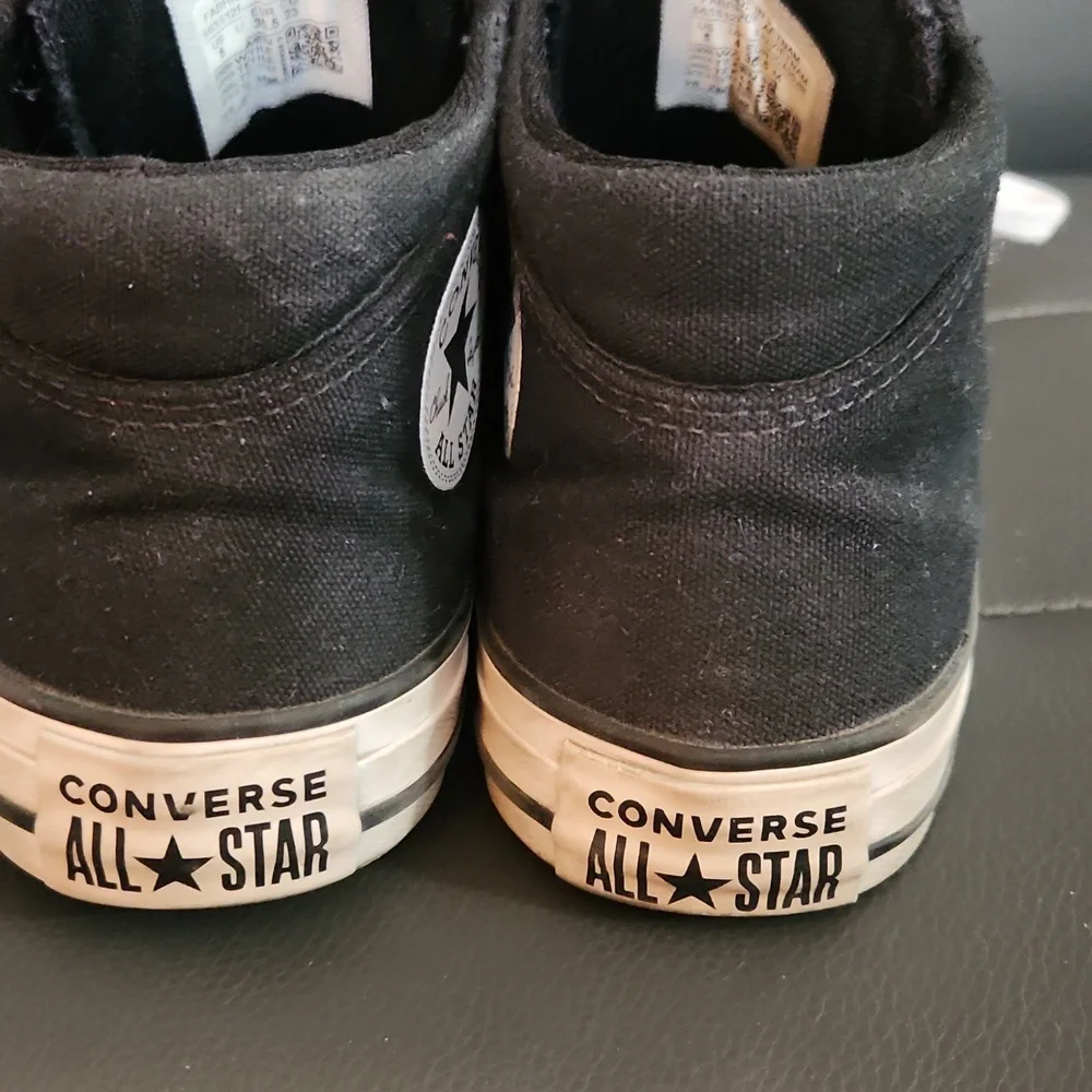 Converse Womens Black High-Top Sneakers - Picture 5 of 5